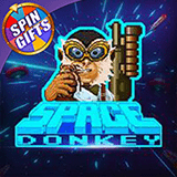Banner promosi eksklusif pada situs top up game online termurah & terpercaya pilihan gamer Space Donkey