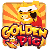Spanduk Agen Top Up Game Online Mobile Legends, Free Fire Dan PUBG Harga Terjangkau Golden Pig